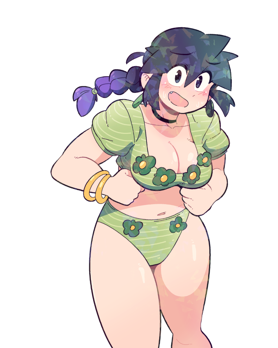 LUCIA GREEN SHIRT STICKER (NSFW VARIANTS)