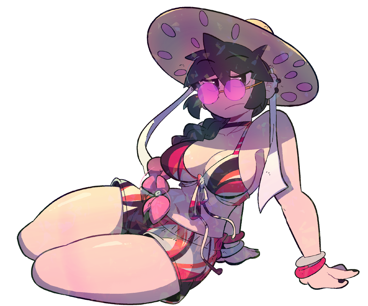 LUCIA PINK GLASSES STICKERS!