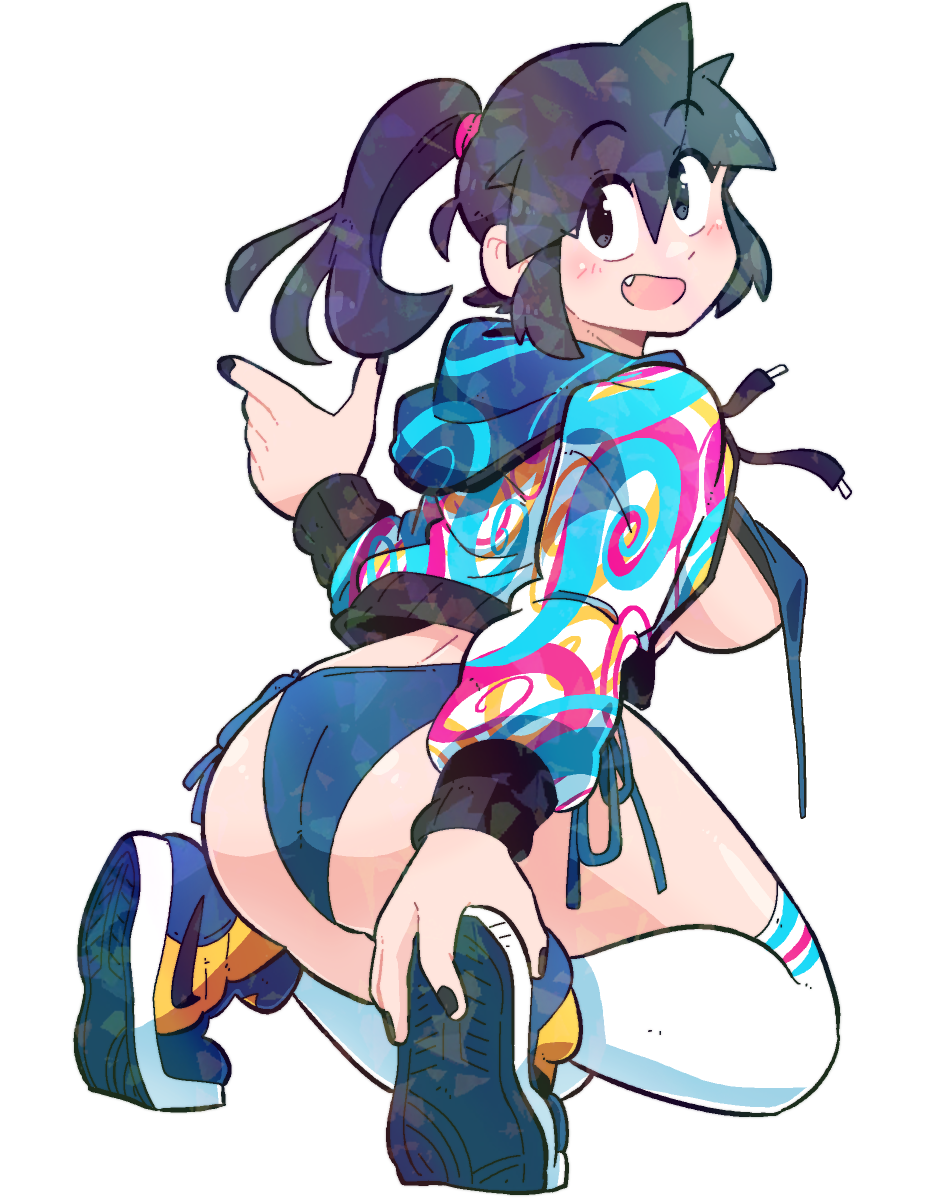 LUCIA SWIRLY SHIRT STICKER! (NSFW VARIANTS)