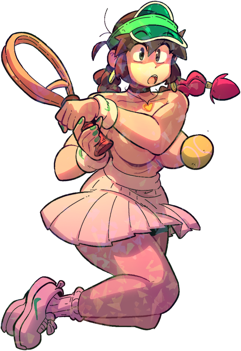 LUCIA TENNIS STICKER!