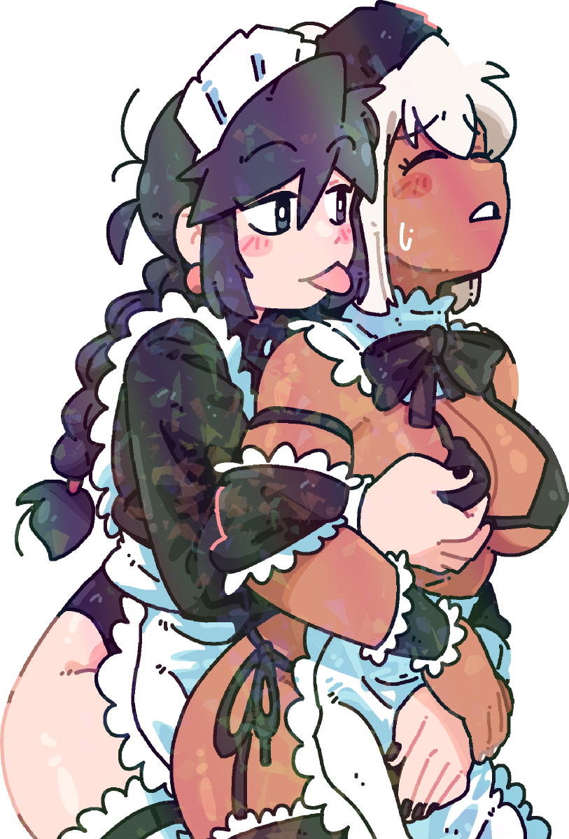 MAID LICK STICKER!