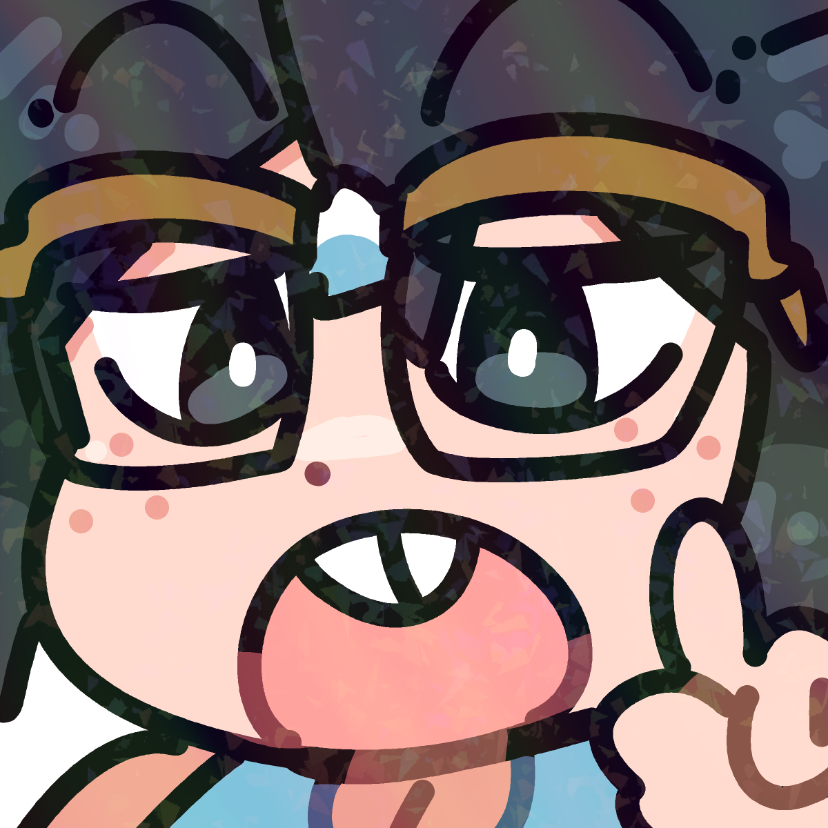 NERD LUCIA EMOTE STICKER!