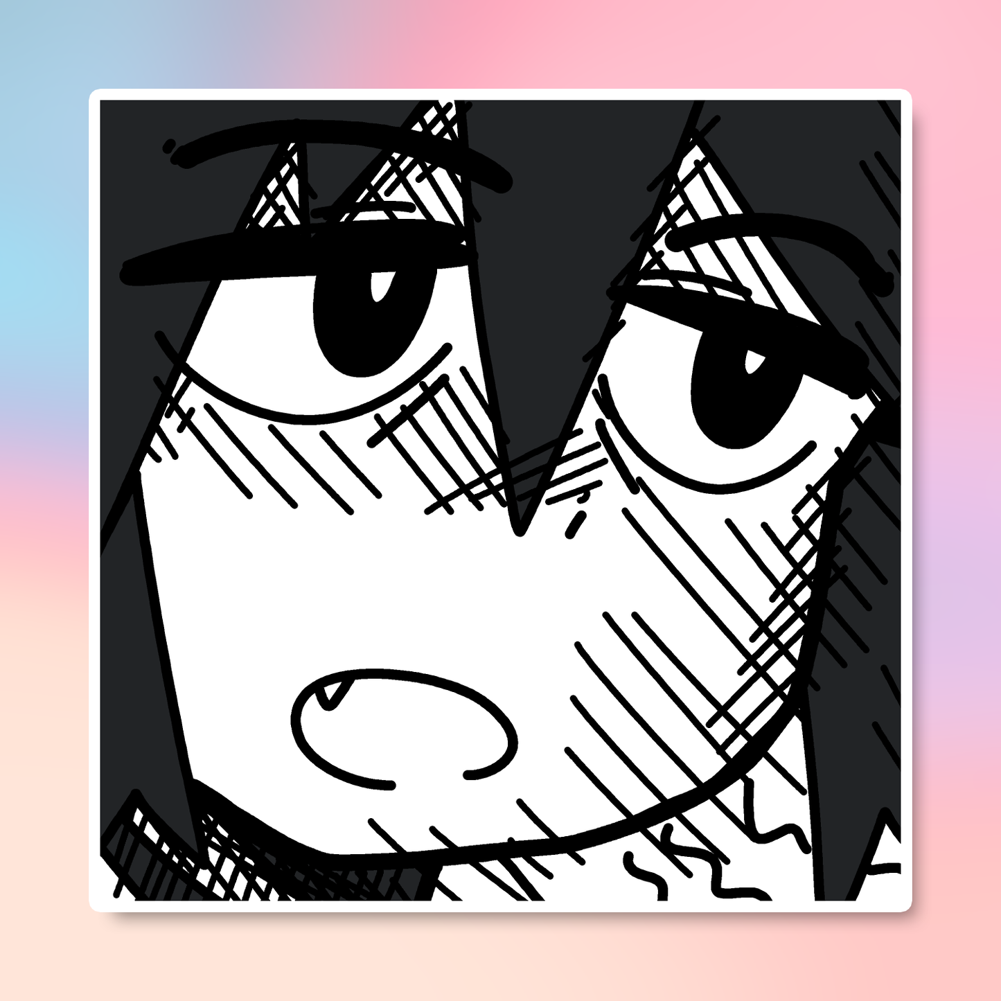 DESPAIR LUCIA EMOTE STICKER!