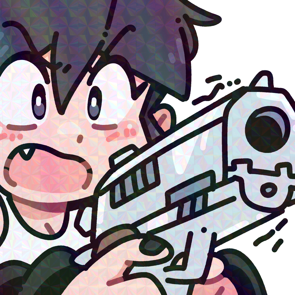 GUN LUCIA EMOTE STICKER!