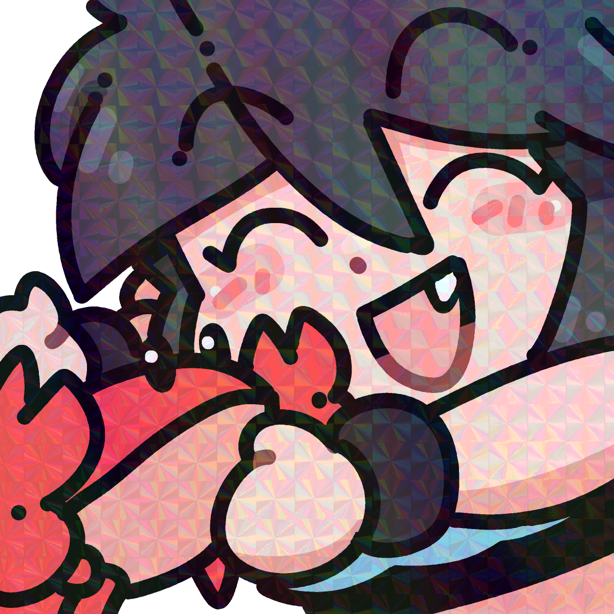 HUGGING LUCIA EMOTE STICKER!
