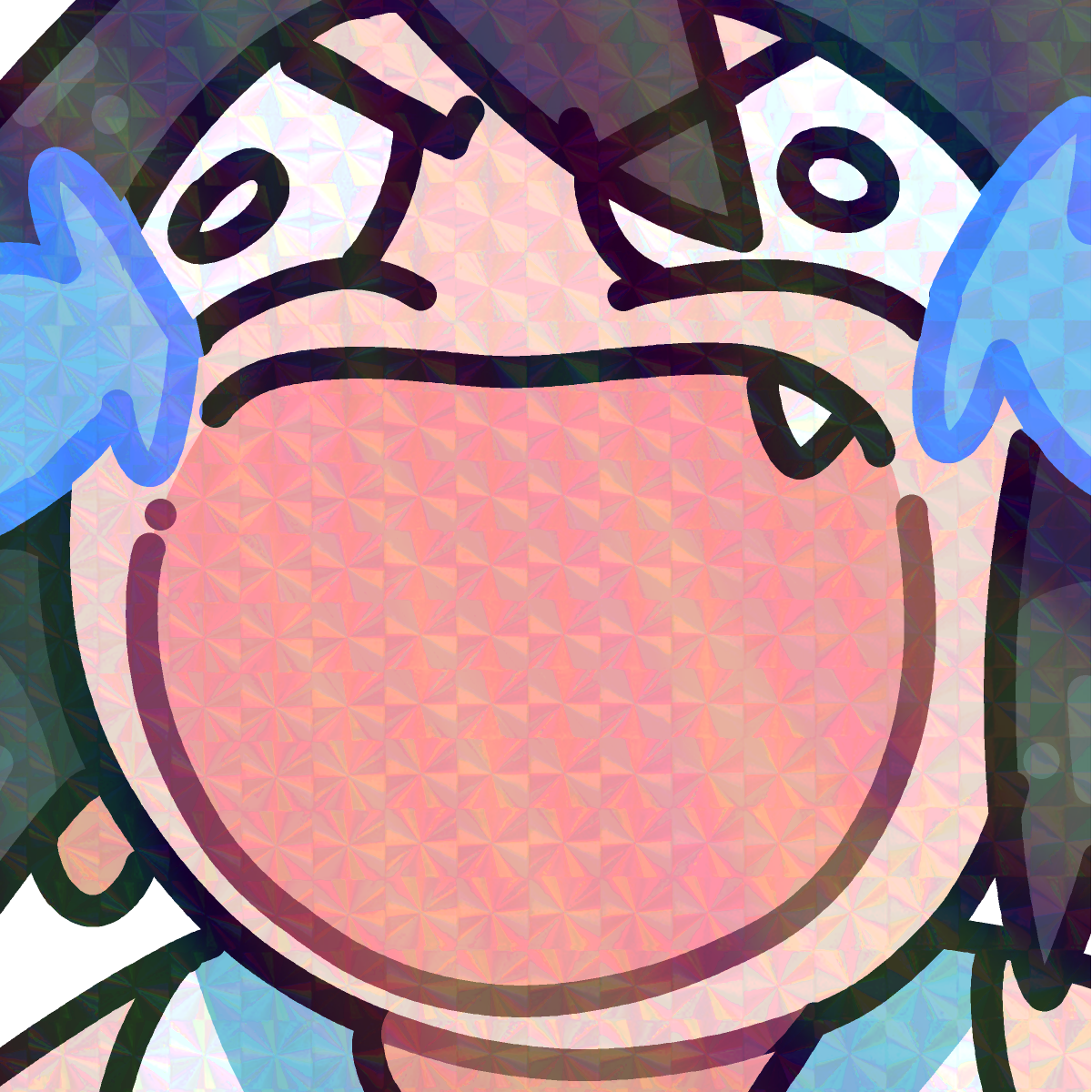 LAUGHING LUCIA EMOTE STICKER!