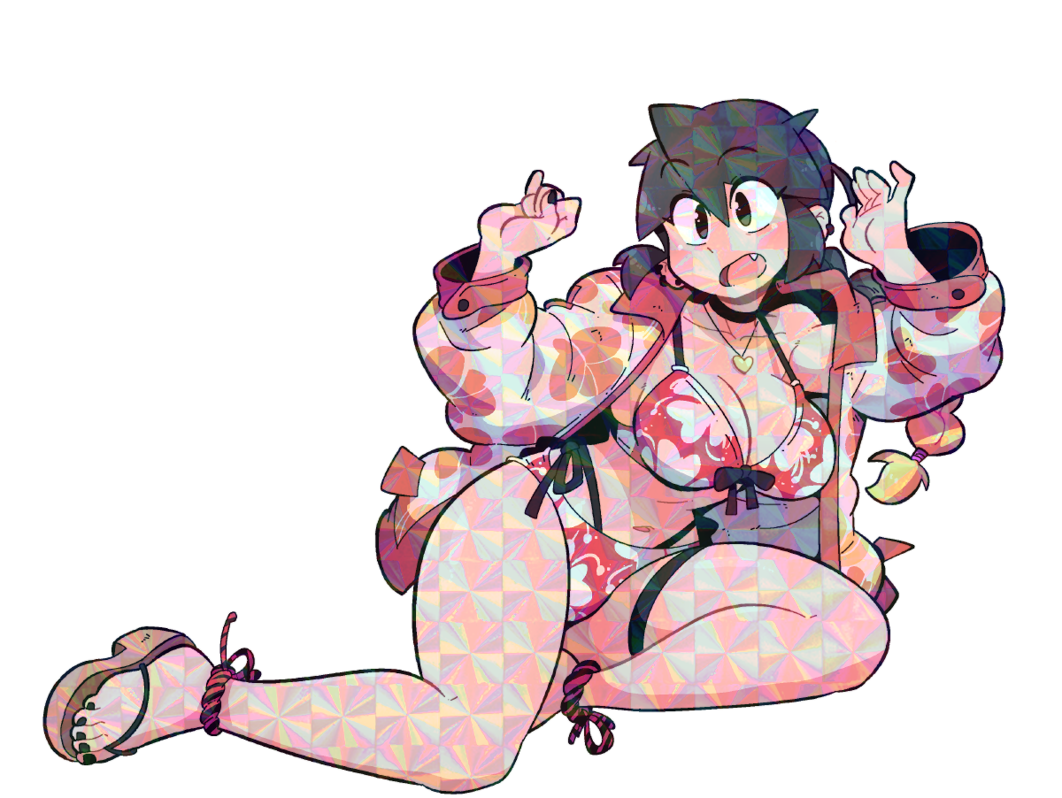 LUCIA BIKINI COAT STICKER!