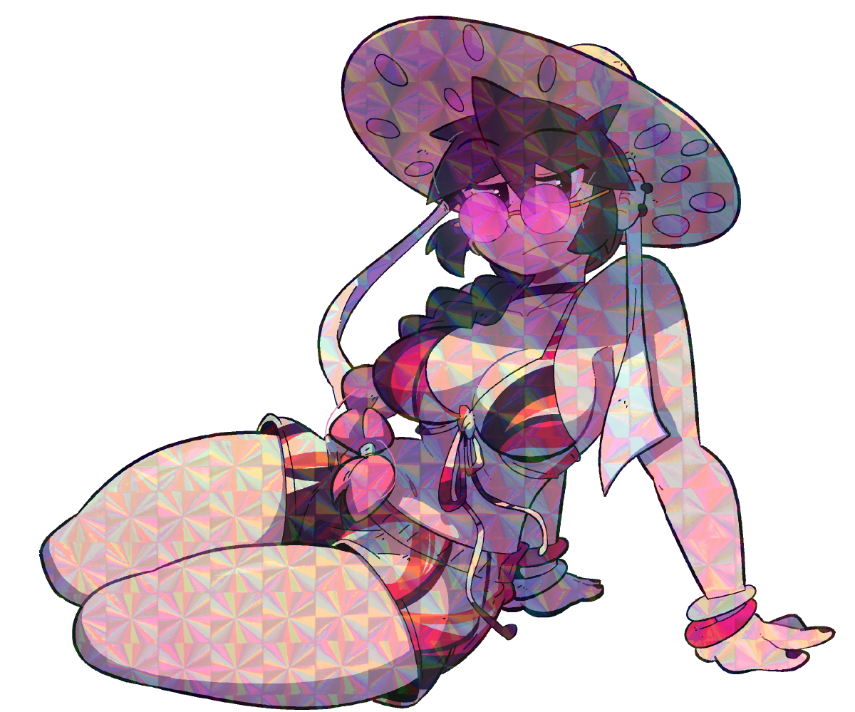 LUCIA PINK GLASSES STICKERS!