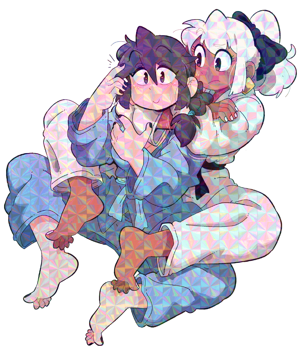 MIA CHOKING LUCIA STICKER!