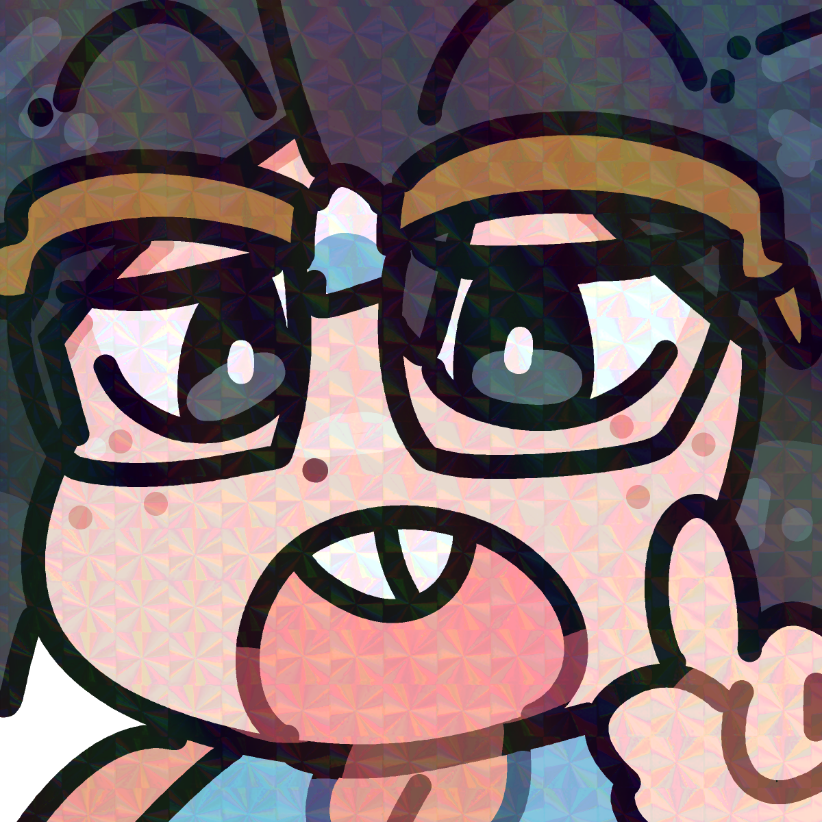 NERD LUCIA EMOTE STICKER!
