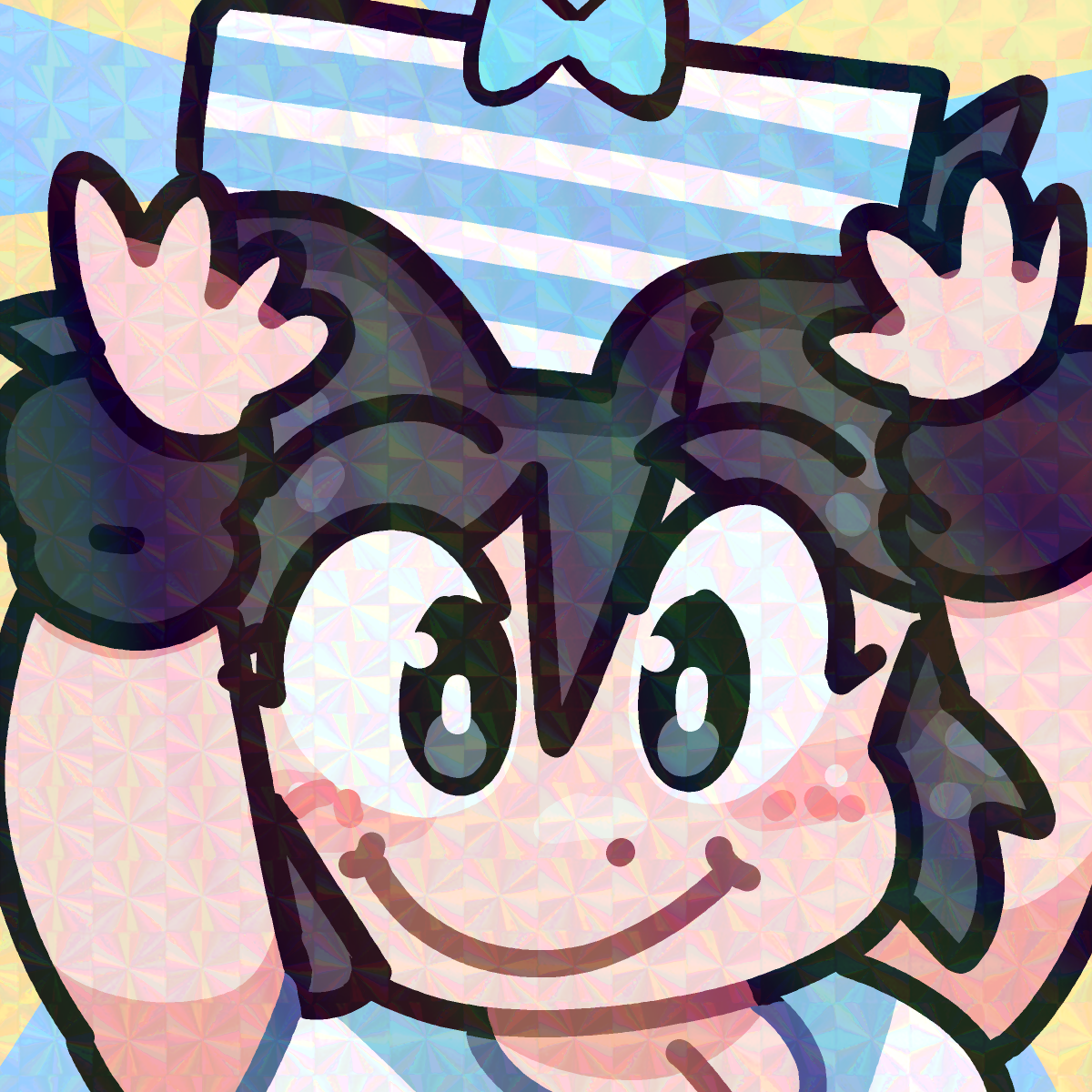 PANTY-HOLDING LUCIA EMOTE STICKER!