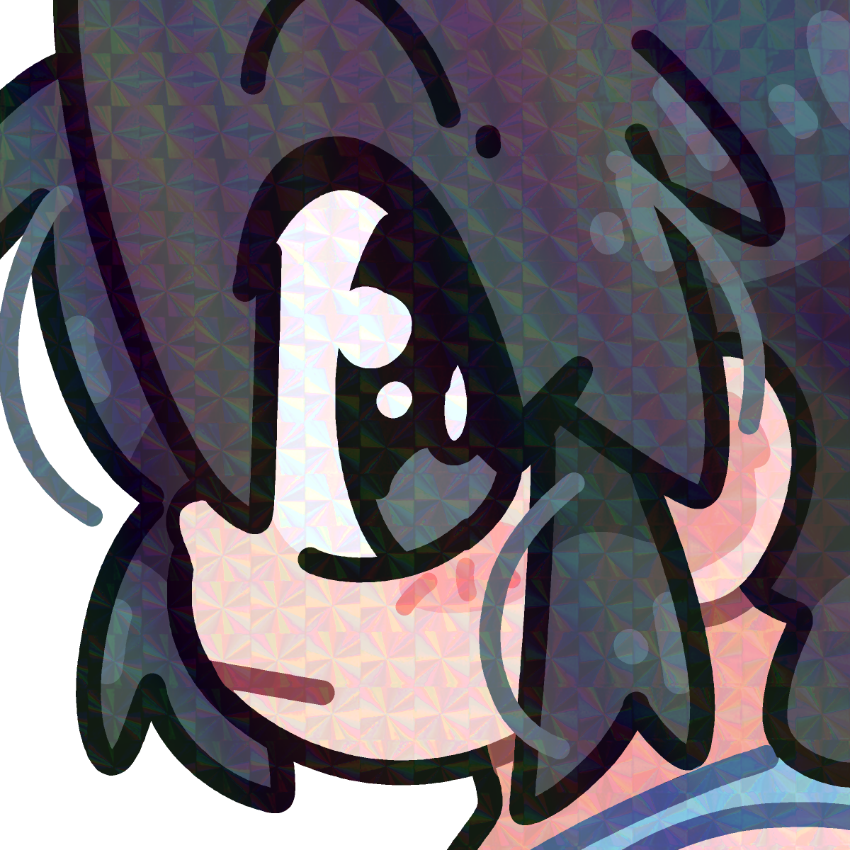 SIDE-EYE LUCIA EMOTE STICKER!