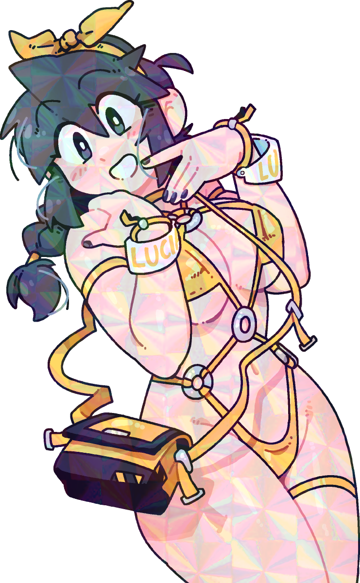 LUCIA 'TEE-HEE' STICKER