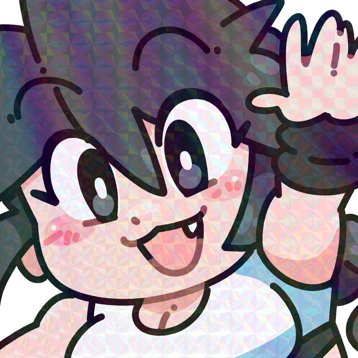 WAVING LUCIA EMOTE STICKER!