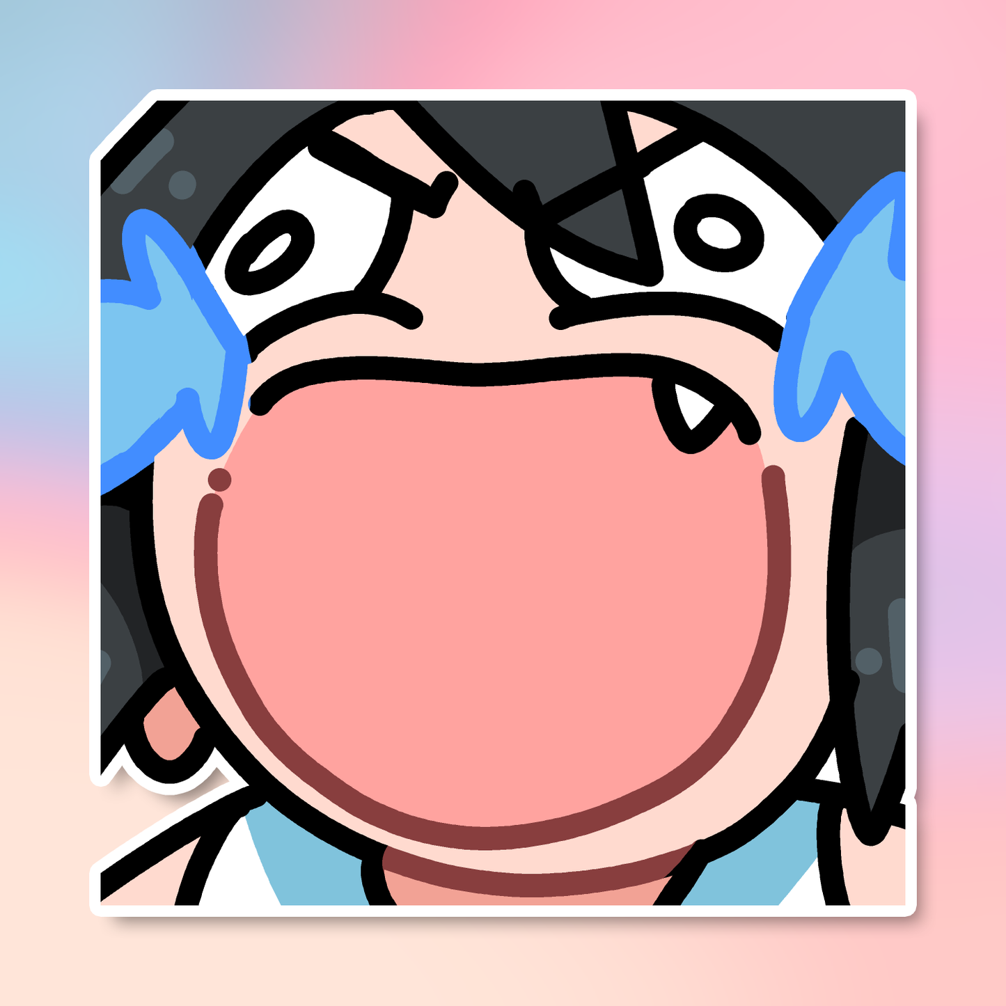 LAUGHING LUCIA EMOTE STICKER!