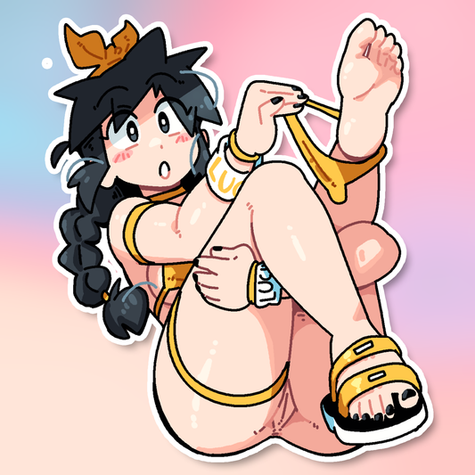 LUCIA SITTING STICKER!