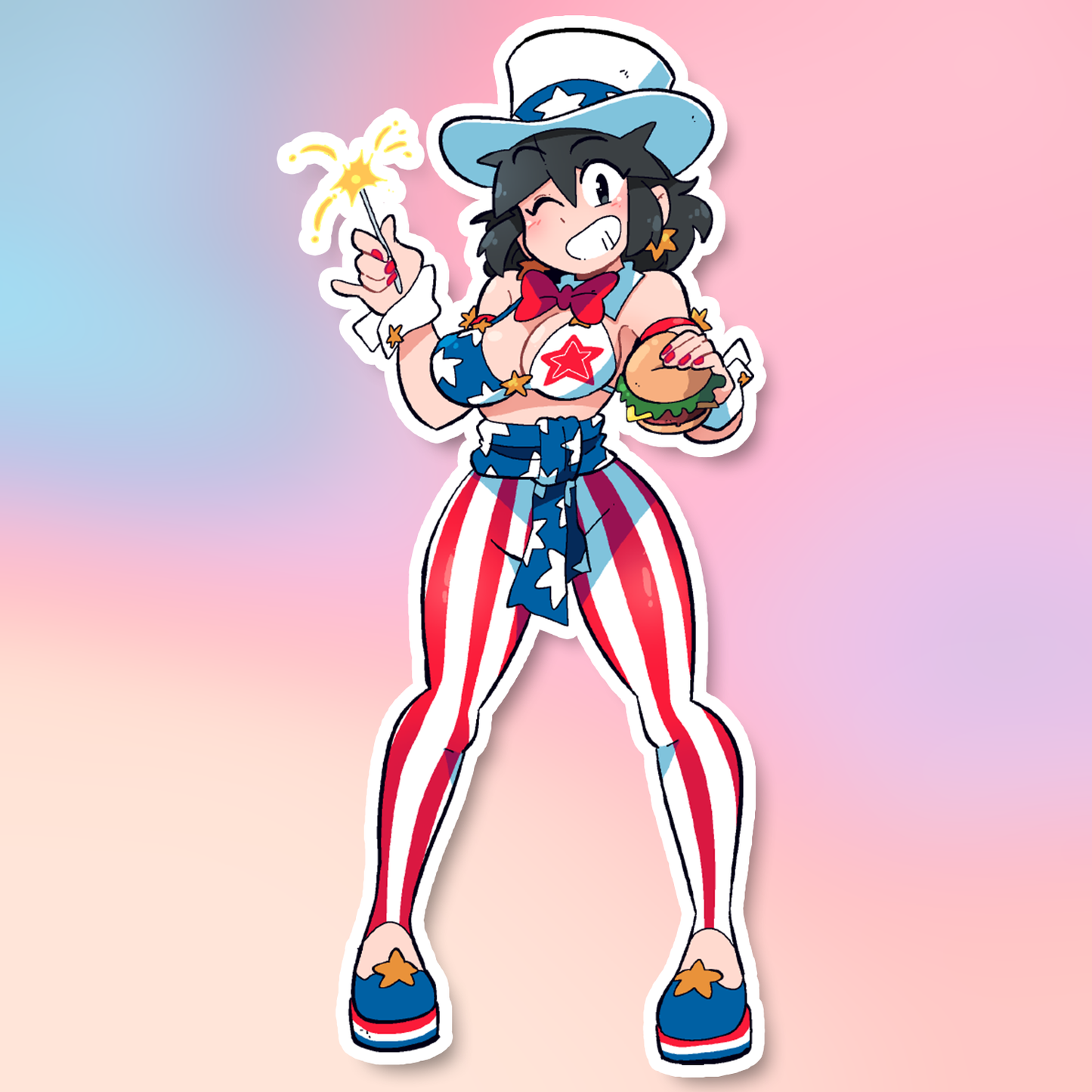 LUCIA AMERICA STICKER!