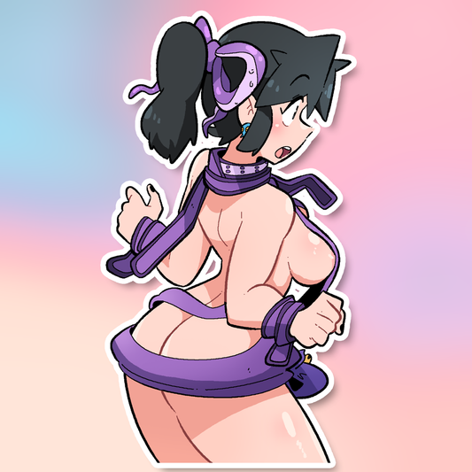 LUCIA SQUIDKINI STICKER (BACK)!