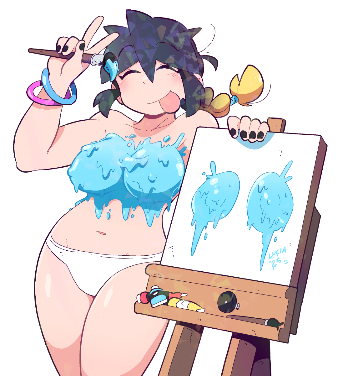 LUCIA BOOBIE PAINT (NSFW)