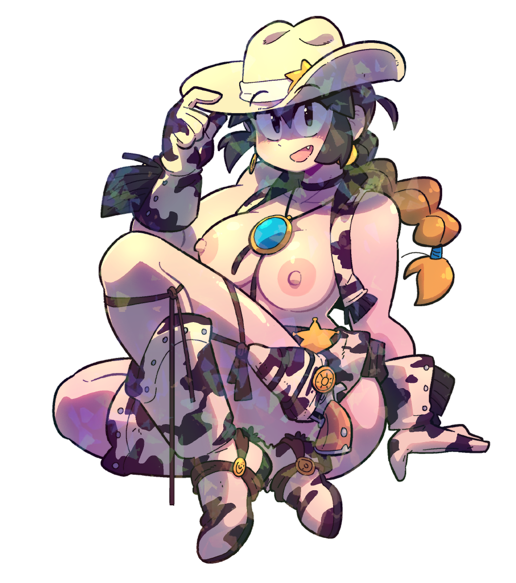 LUCIA COWBOY STICKER! (NSFW)