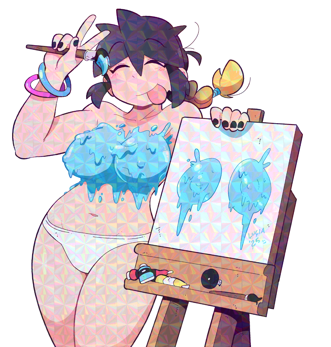 LUCIA BOOBIE PAINT (NSFW)
