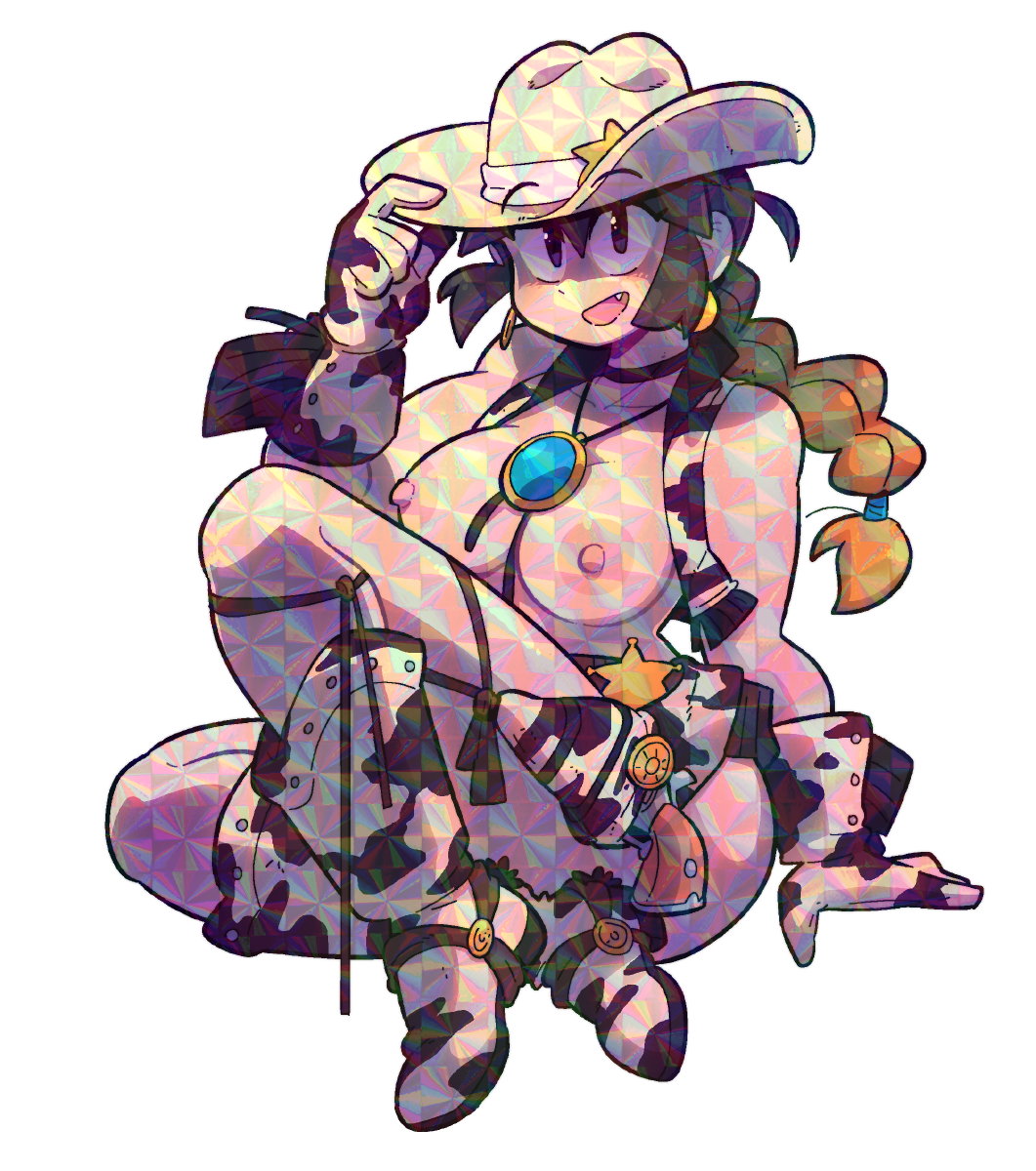 LUCIA COWBOY STICKER! (NSFW)