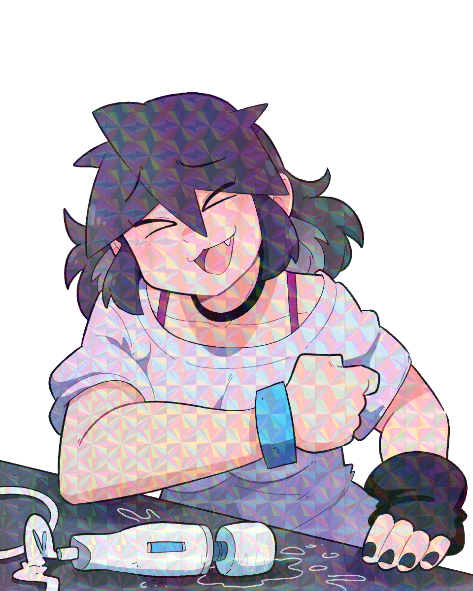 LUCIA FIVE BOOMS STICKER! (NSFW)