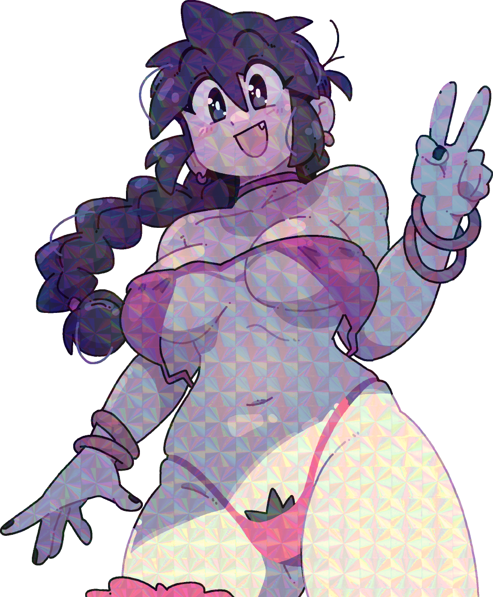 LUCIA LOOSE BIKINI STICKER! (NSFW VARIANTS)