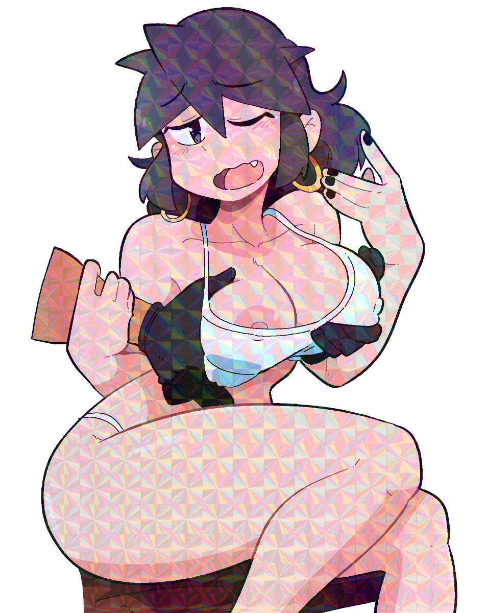 LUCIA TANK-TOP MASSAGE STICKER! (NSFW)