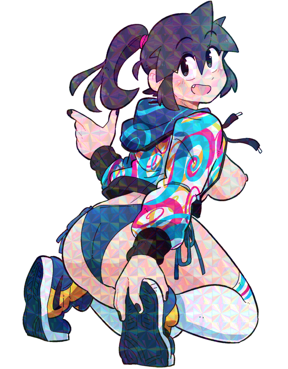 LUCIA SWIRLY SHIRT STICKER! (NSFW VARIANTS)