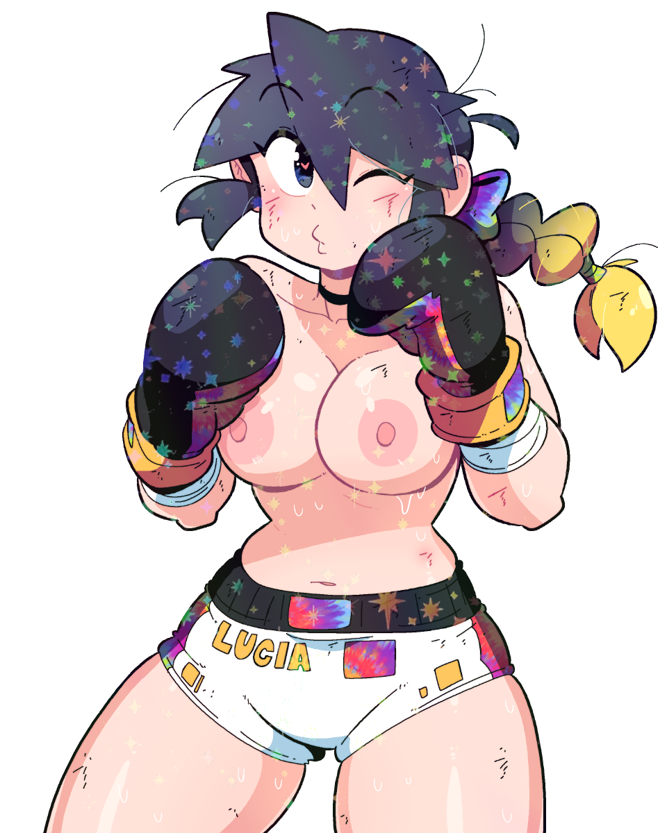 LUCIA BOXER STICKER! (NSFW)