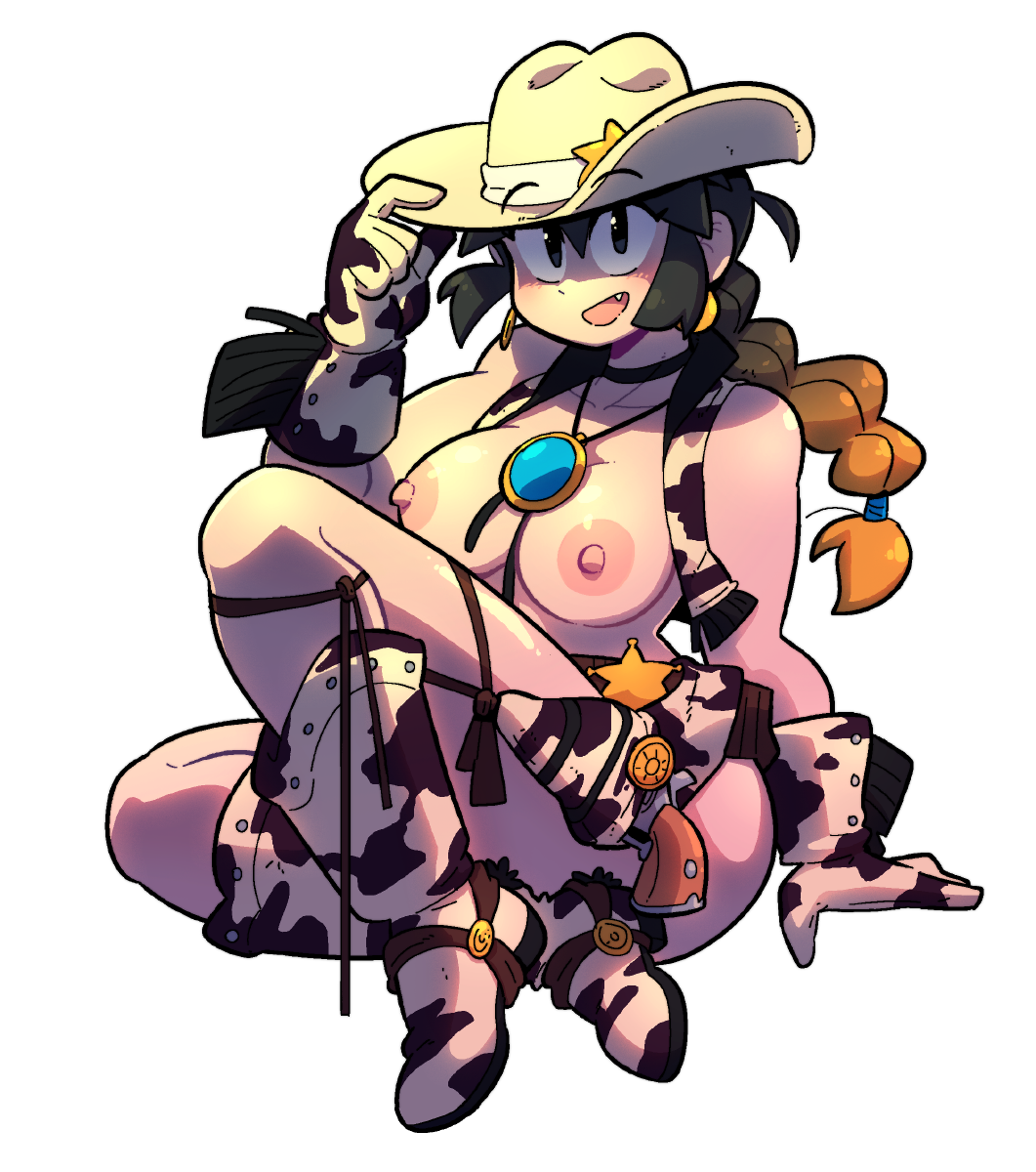 LUCIA COWBOY STICKER! (NSFW)