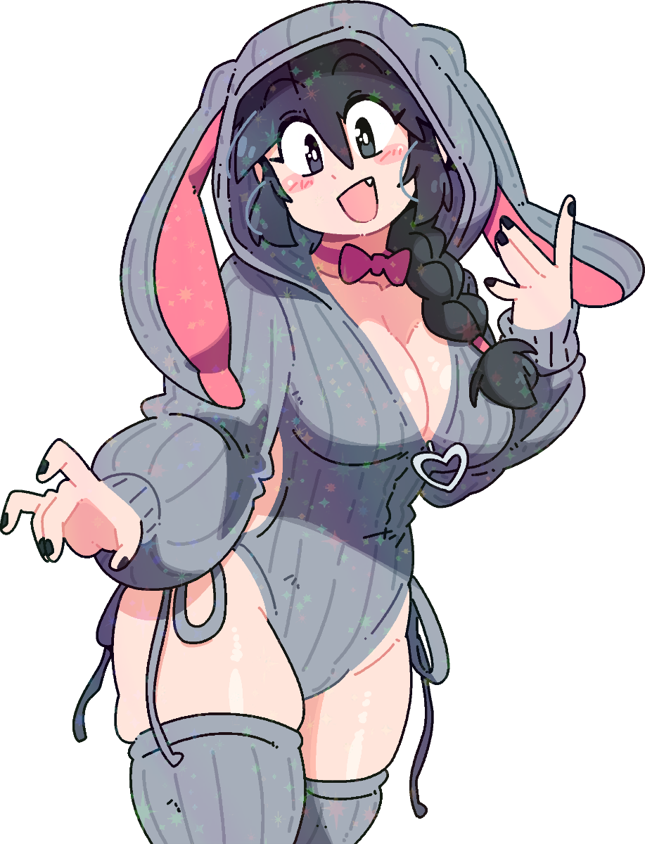 LUCIA BUNNY ONESIE STICKER!