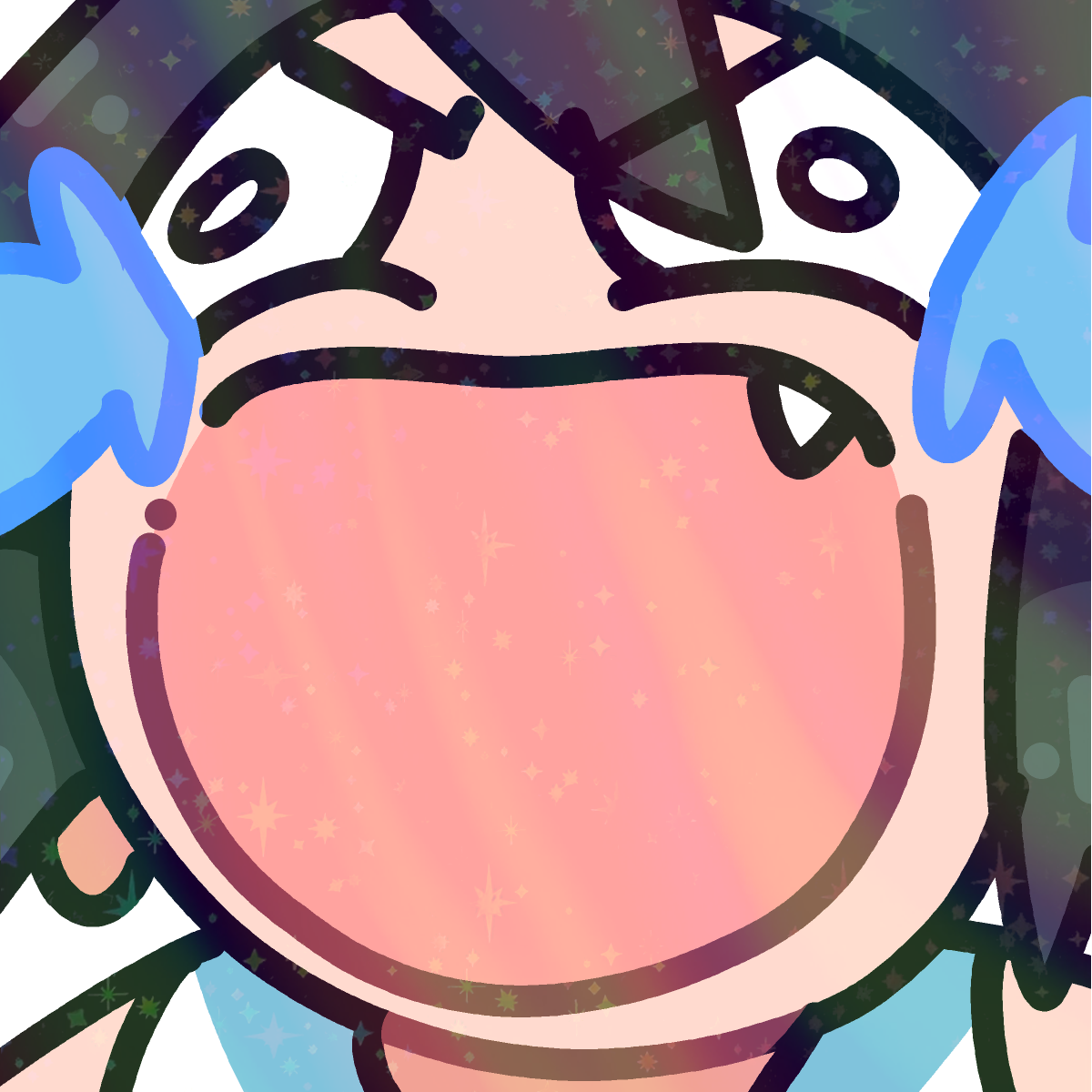 LAUGHING LUCIA EMOTE STICKER!