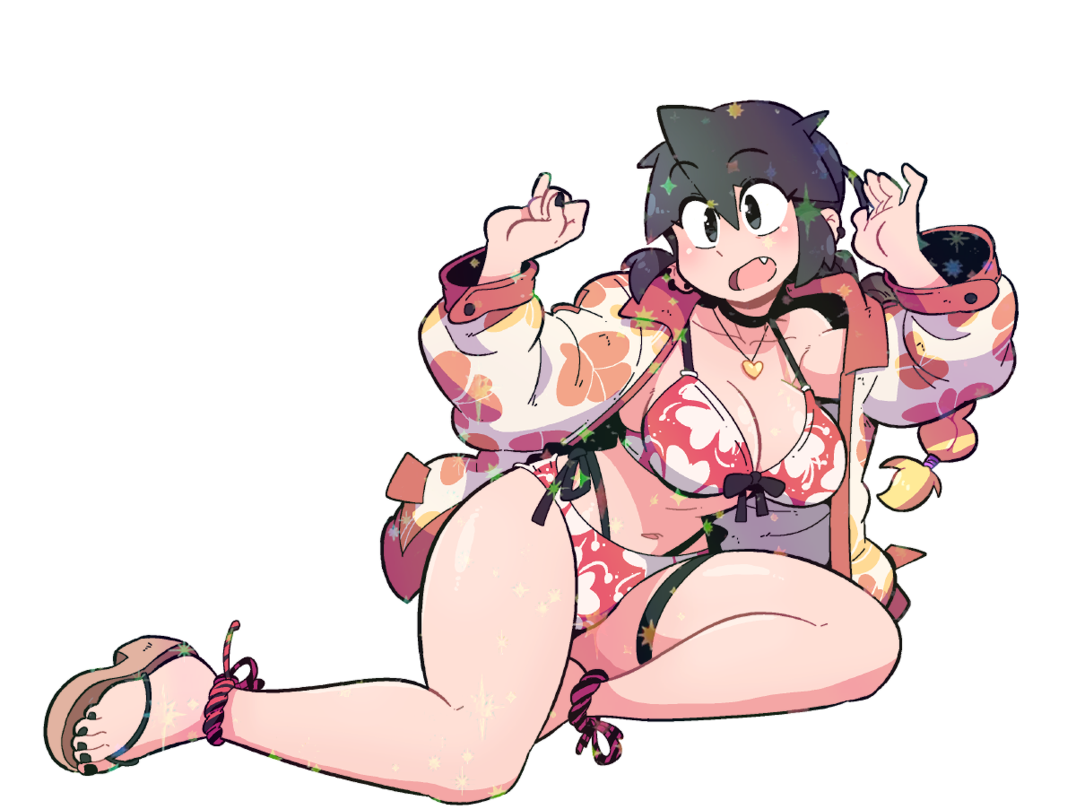 LUCIA BIKINI COAT STICKER!