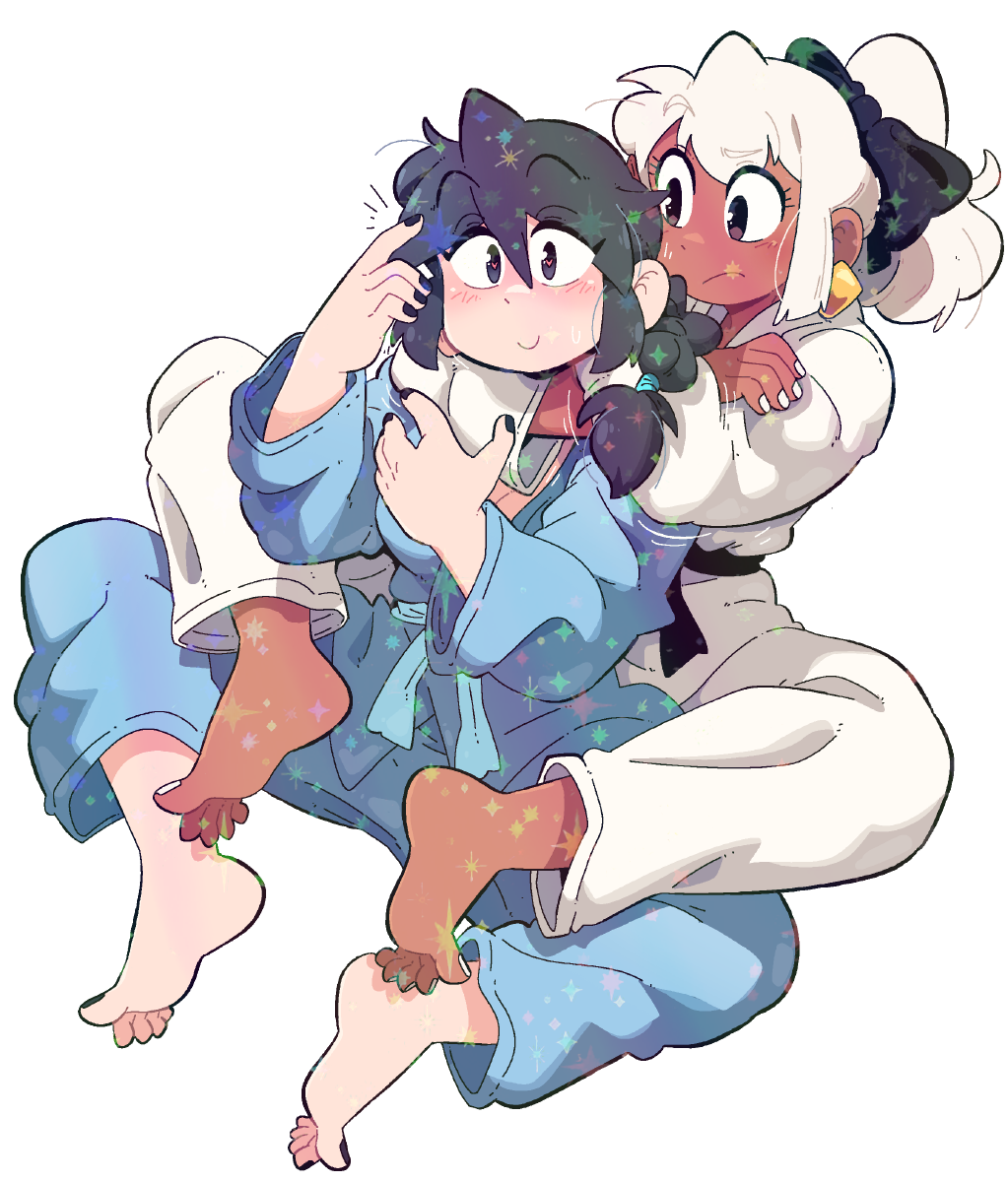MIA CHOKING LUCIA STICKER!