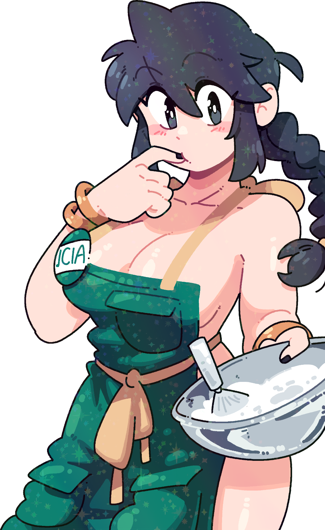LUCIA MIXING CAKE STICKER!