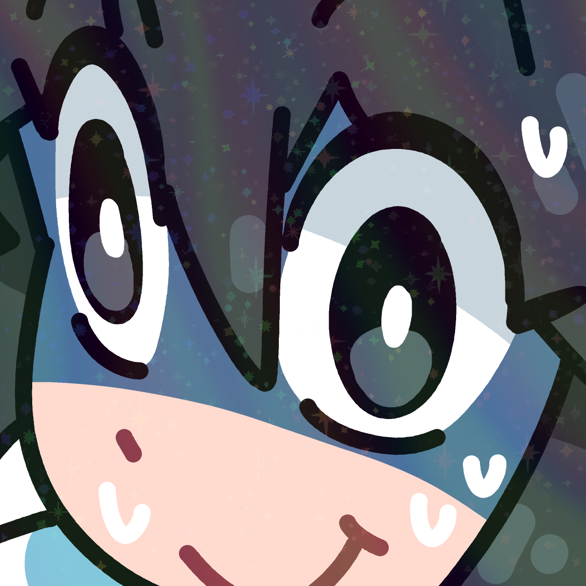 MONKA LUCIA EMOTE STICKER