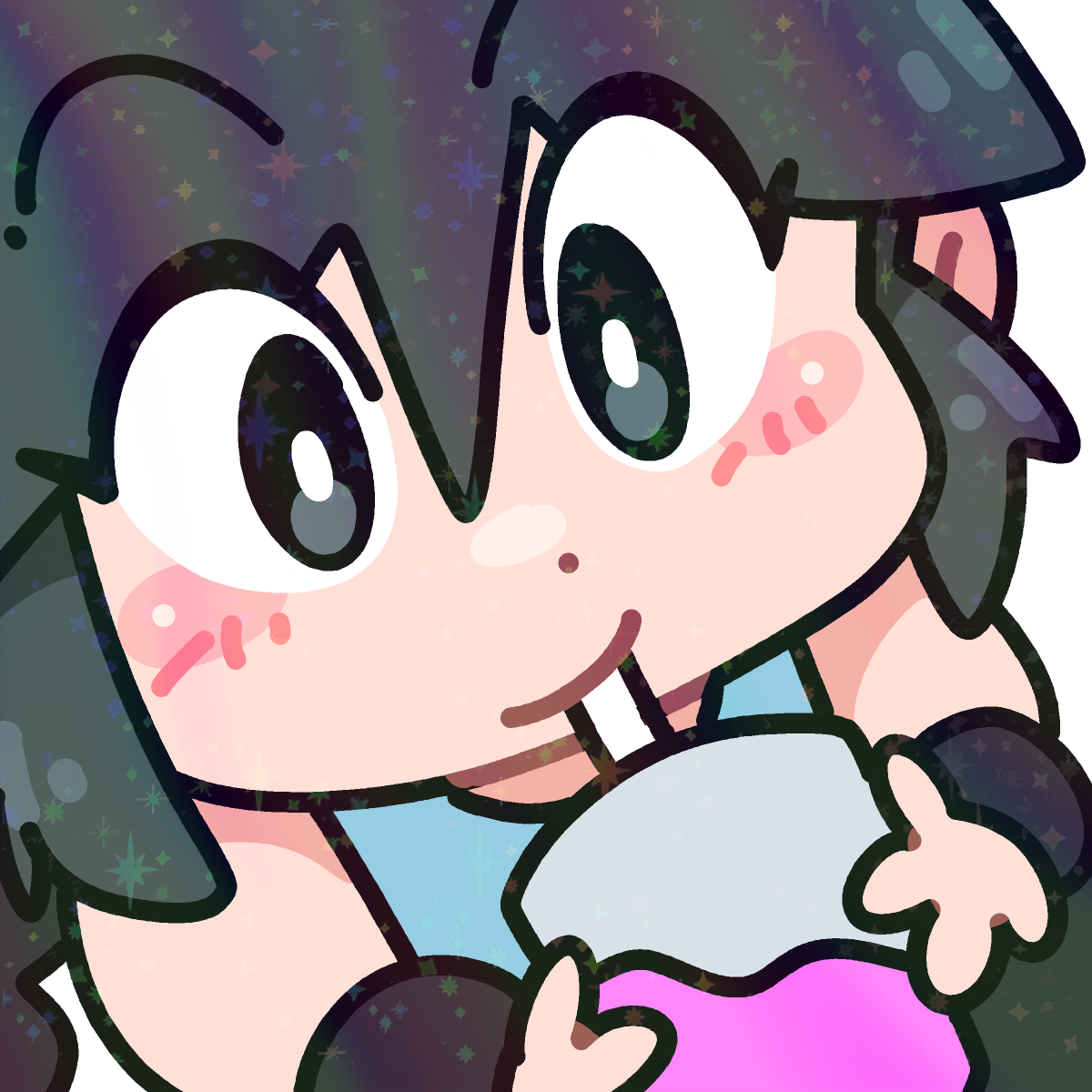 SIPPING LUCIA EMOTE STICKER!