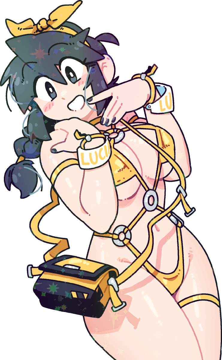 LUCIA 'TEE-HEE' STICKER