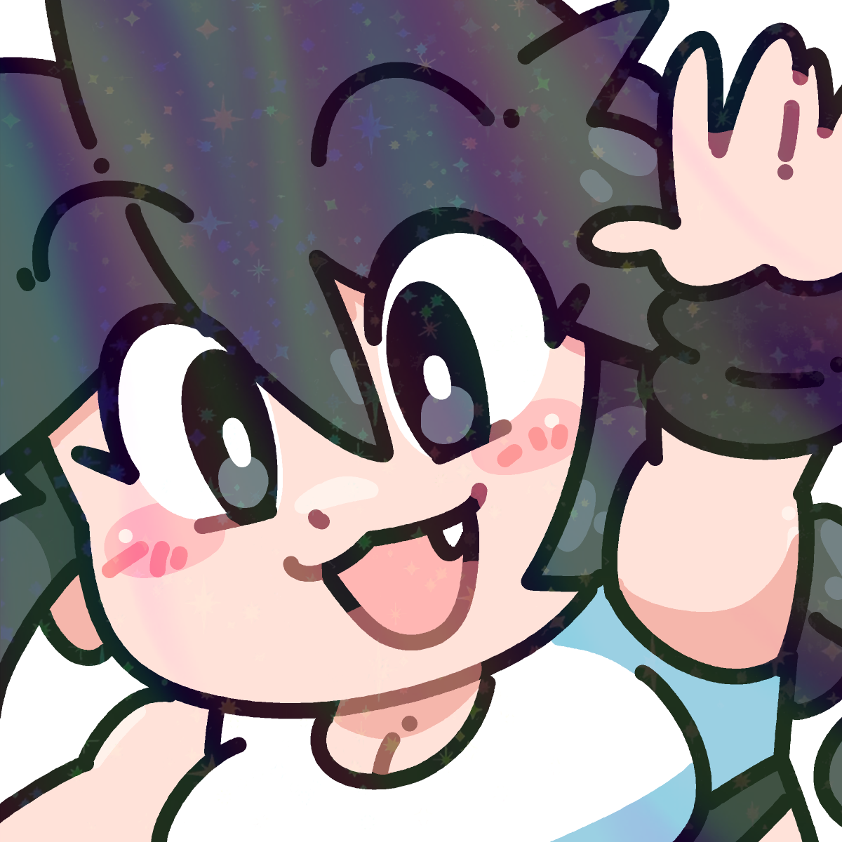 WAVING LUCIA EMOTE STICKER!
