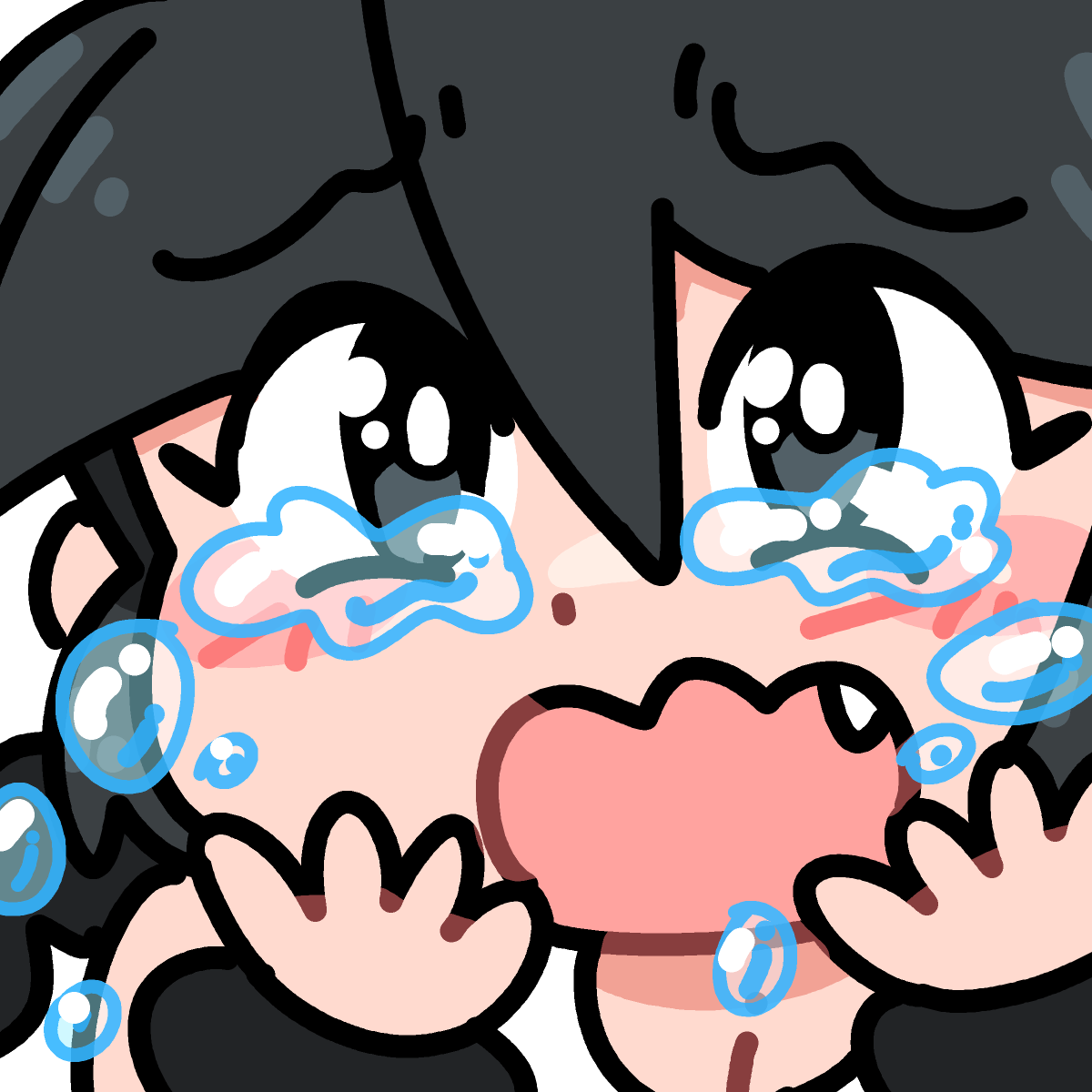 CRYING LUCIA EMOTE STICKER!