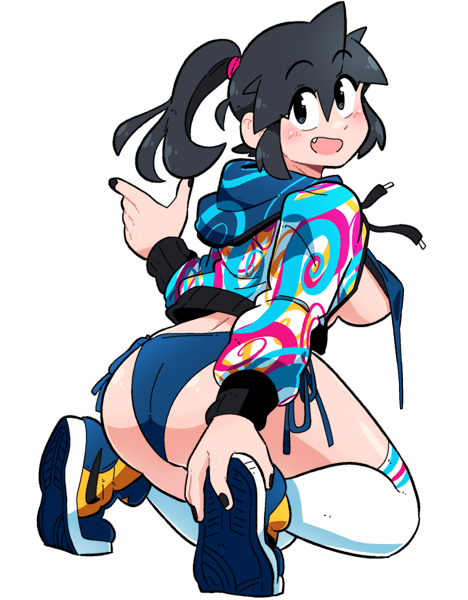LUCIA SWIRLY SHIRT STICKER! (NSFW VARIANTS)