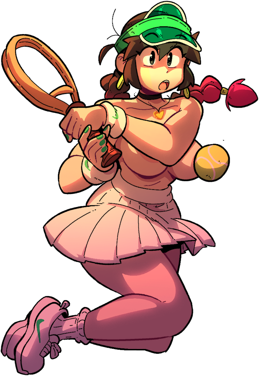 LUCIA TENNIS STICKER!