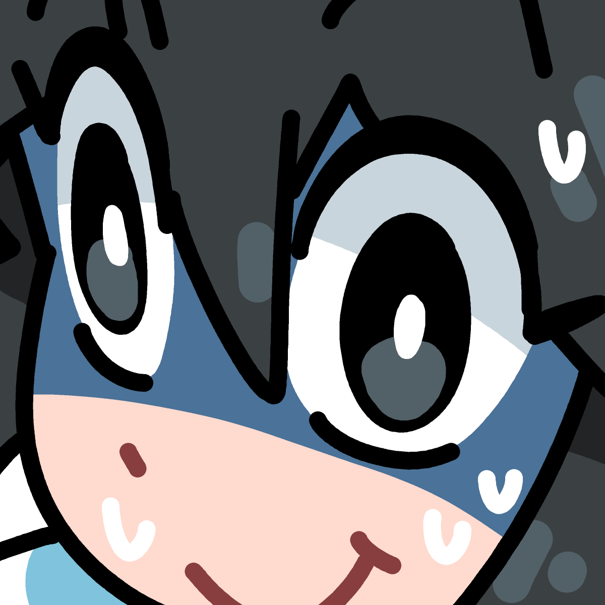 MONKA LUCIA EMOTE STICKER
