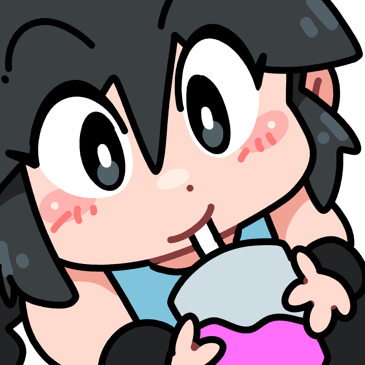 SIPPING LUCIA EMOTE STICKER!