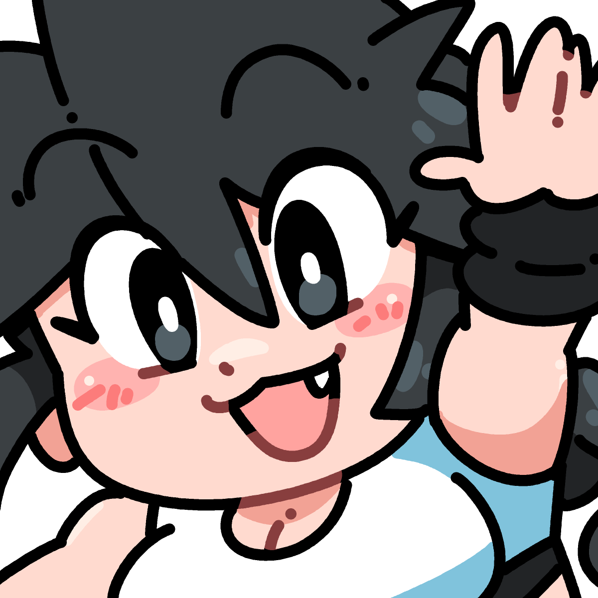 WAVING LUCIA EMOTE STICKER!