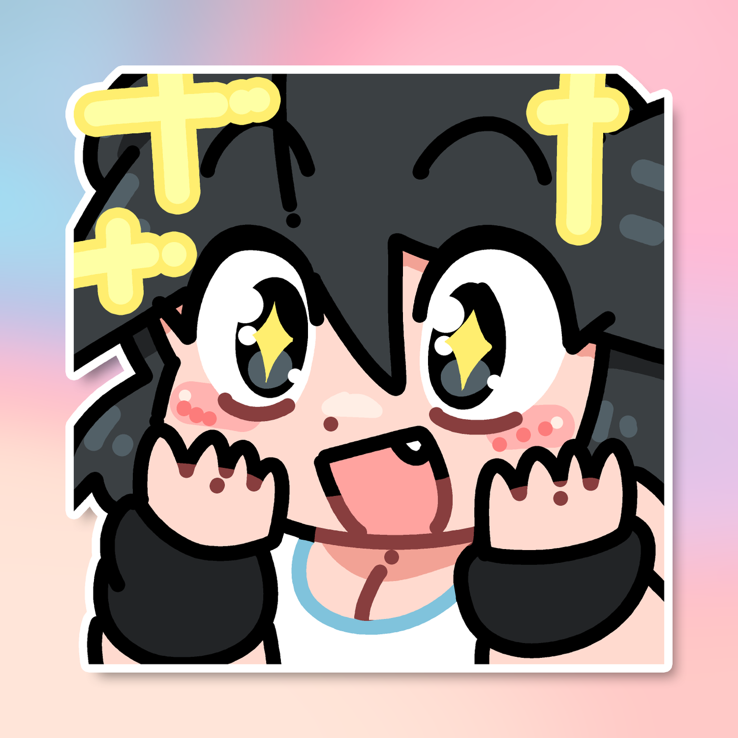 WOW LUCIA EMOTE STICKER!