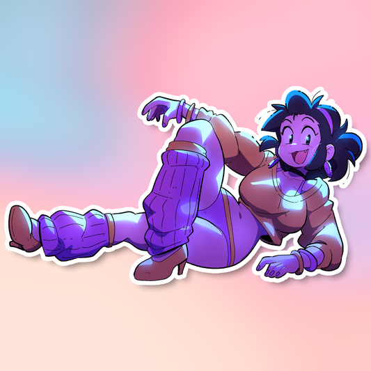 AEROBIC LUCIA STICKER!
