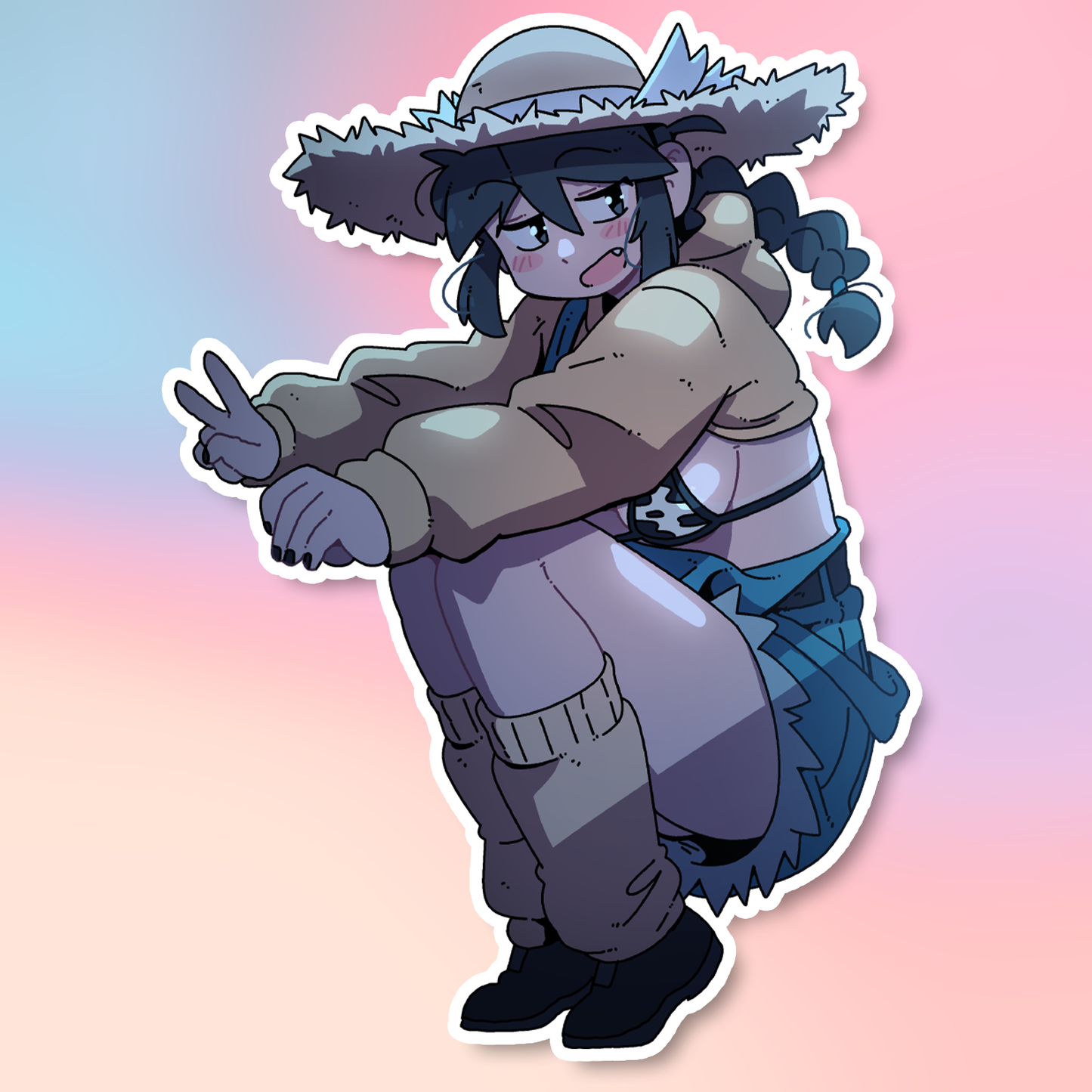 BIG HATCIA 2 STICKER!